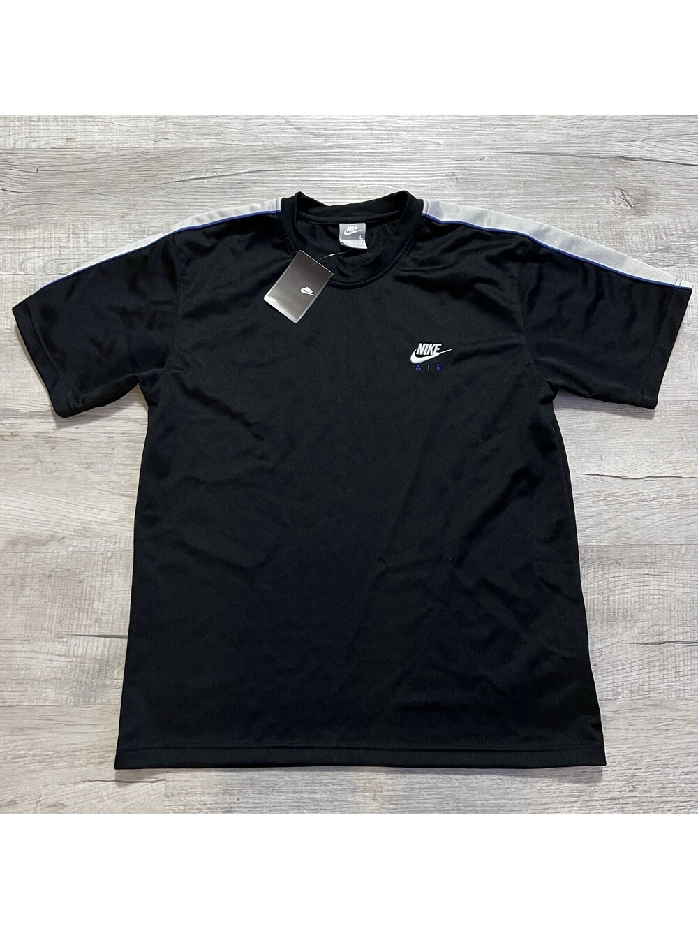 NWT Nike Air Button Up Shirt Mens L White 90s Vintage